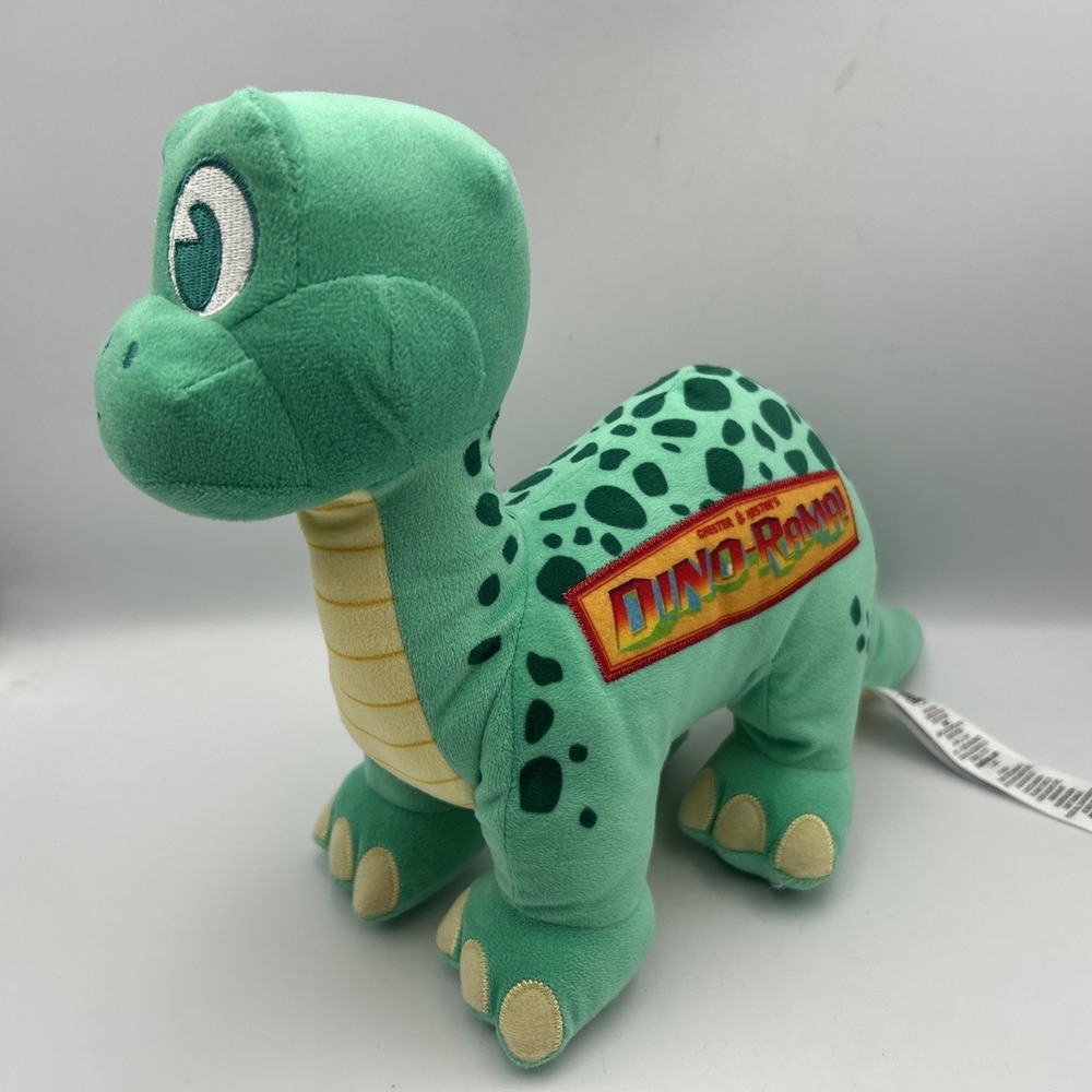 Disney Animal Kingdom Chester Hester's Dino Rama Dinosaur Cementasaurus Plush